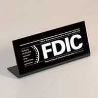 FDIC-plaque